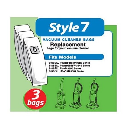 Bissell 3PK Bissell 7 Vac Bag 32120